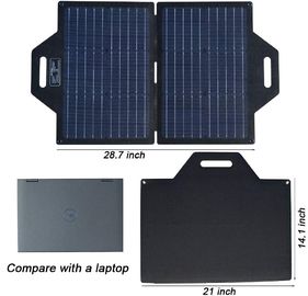 Cargador plegable portátil del panel solar con salida dual del puerto 19V del USB DC